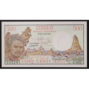Džibutsko, republika (1977-data), 500 franků 1979-88