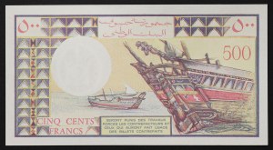 Djibouti, Republic (1977-date), 500 Francs 1979-88