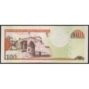 Dominikánská republika, 100 pesos oro 2004