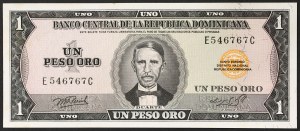 République dominicaine, 1 Peso oro 1975/78