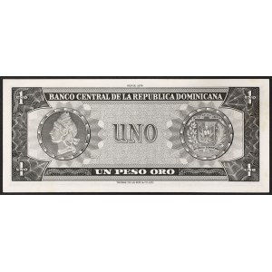 Repubblica Dominicana, 1 Peso oro 1975/78