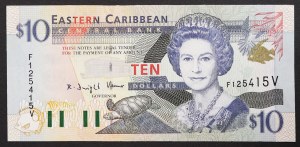 East Caribbean states (1965-date), St.Vincent and Grenadines (V), 10 Dollars n.d. (2000)