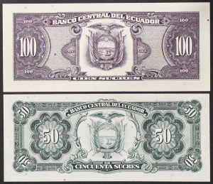 Ecuador, Republic (1831-date), Lot 2 pcs.