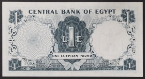 Ägypten, Vereinigte Arabische Republik (1378-1391 AH) (1958-1971 AD), 1 Pfund 1961-67