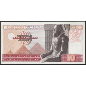 Egypt, Arabská republika (1391-data AH) (1971-data AD), 10 liber 1978