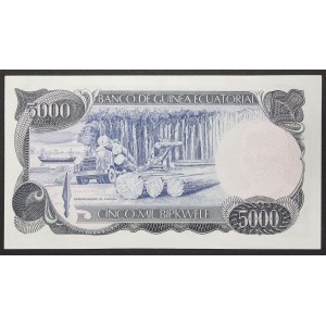 Rovníková Guinea, republika (1968-dátum), 5.000 Bipkwele 03/08/1979