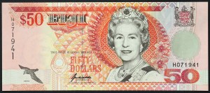 Fidži, Republika (1970-dátum), 50 dolárov b.d. (1996)