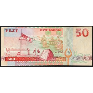 Fiji, Republic (1970-date), 50 Dollars n.d. (2002)