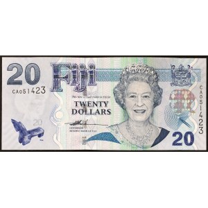 Fidži, Republika (1970-data), 20 dolarů b.d. (2007)