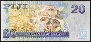Fidżi, Republika (1970 - data), 20 dolarów b.d. (2007)
