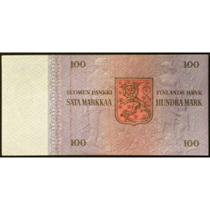 Finlande, République (1919-date), 100 Markka 1976