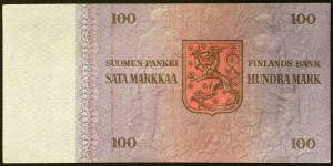 Finlandia, Republika (1919-date), 100 Markka 1976