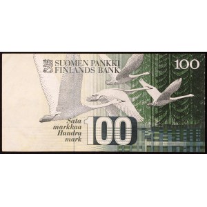 Finnland, Republik (1919 bis heute), 100 Markka 1986 (1991)