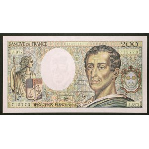 Francúzsko, Tretia republika (1870-1940), 200 frankov 12/06/1905
