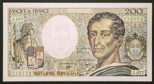 Frankreich, Dritte Republik (1870-1940), 200 Francs 12/06/1905