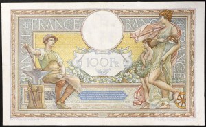 France, Third Republic (1870-1940), 100 Francs 08/11/1934