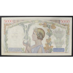 France, French State (1940-1944), 5.000 Francs 12/12/1940