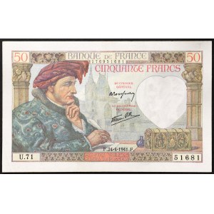 France, French State (1940-1944), 50 Francs 24/04/1941