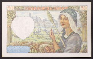 France, French State (1940-1944), 50 Francs 20/11/1941