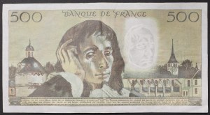 France, Fifth Republic (1959-date), 500 Francs 06/11/1975