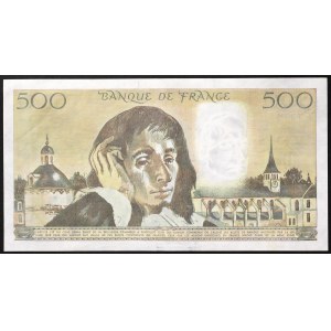 France, Fifth Republic (1959-date), 500 Francs 08/01/1987