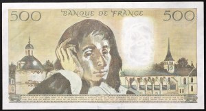 France, Fifth Republic (1959-date), 500 Francs 08/01/1987