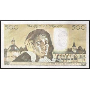 Frankreich, Fünfte Republik (1959-datum), 500 Francs 08/01/1987