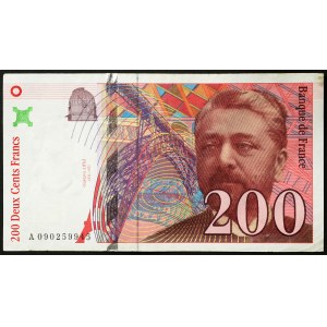 Francúzsko, Piata republika (1959-dátum), 200 frankov 1999