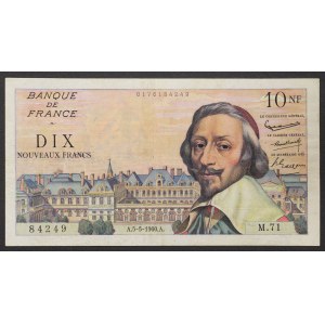Francja, Piąta Republika (od 1959 r.), 10 franków 05.05.1960 r.