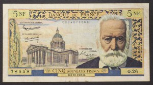 Frankreich, Fünfte Republik (1959-datum), 5 Francs 05/05/1960