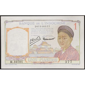 French Indo-China (Cambodia, Laos, Vietnam) (until 1954), 1 Piastre 1946