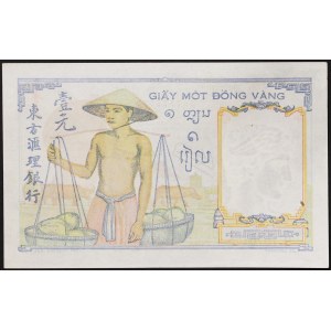 Francouzská Indočína (Kambodža, Laos, Vietnam) (do roku 1954), 1 Piastre 1946