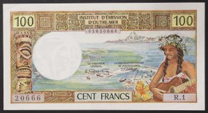 French New Caledonia (1853-date), 100 Francs 1971