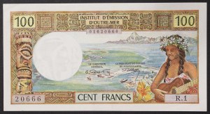 Francúzska Nová Kaledónia (1853-dátum), 100 frankov 1971