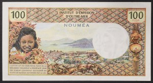 Francuska Nowa Kaledonia (1853 - zm.), 100 franków 1971