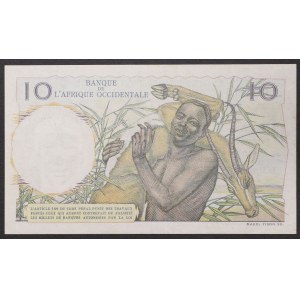 French West Africa, 10 Francs 30/12/1949