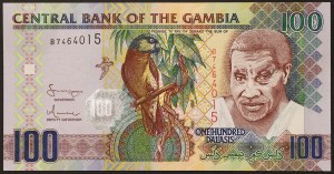 Gambie, republika (1970-data), 100 dalasis 2006-10