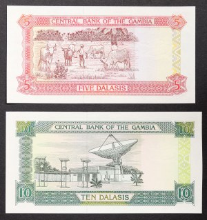 Gambia, Republic (1970-date), Lot 2 pcs.