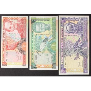 Gambia, Republika (1970-date), Lot 3 szt.