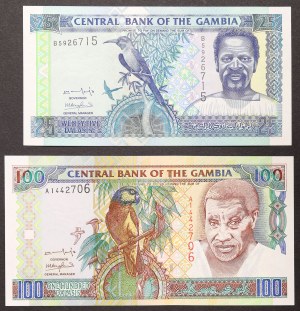 Gambia, Republika (1970-date), Lot 2 szt.