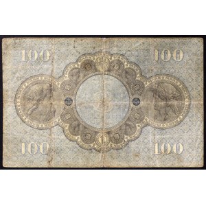 Germany, Baden, Friedrich II (1904-1918), 100 Mark 01/01/1907