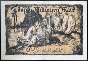 Deutschland, WEIMAR REPUBLIK (1919-1933)Stadt Speyer Banknote, 50 Millionen Mark 21/09/1923