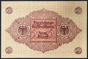 Allemagne, RÉPUBLIQUE WEIMAR (1919-1933), 2 marks 01/03/1920