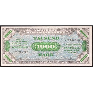 Germany, ALLIED OCCUPATION (1944-1948), 1.000 Mark 1944