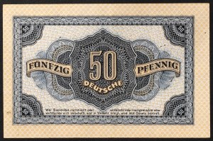 Nemecko, DEMOKRATICKÁ REPUBLIKA (DDR) (1948-1990), 50 Pfennig 1948