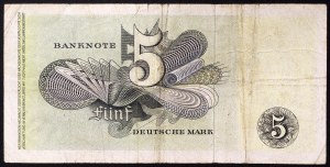 Germany, FEDERAL REPUBLIC (1948-date), 5 Mark 09/12/1948