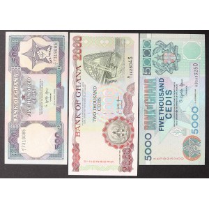 Ghana, Republic (1957-date), Lot 3 pcs.