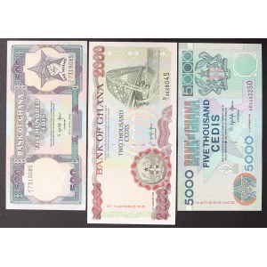 Ghana, Repubblica (1957-data), Lotto 3 pezzi.