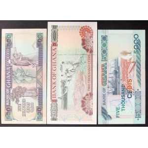 Ghana, Republic (1957-date), Lot 3 pcs.