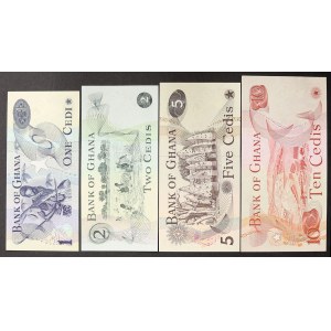 Ghana, Republic (1957-date), Lot 4 pcs.